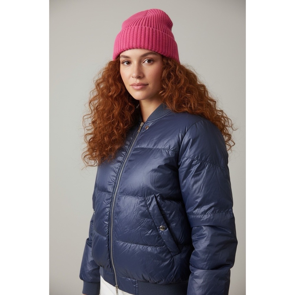 Isabel Marant Etoile Cody Pink Puffer Size 38 CHARCOAL navy FRANCE